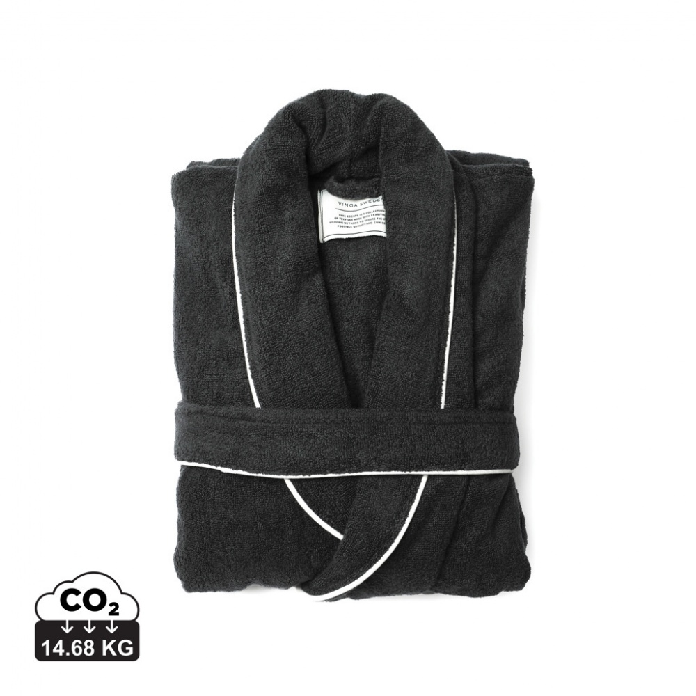 Logotrade promotional merchandise picture of: VINGA Harper bathrobe S/M