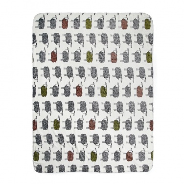 Logo trade promotional merchandise photo of: VINGA Sheep GRS recycled PET pile blanket