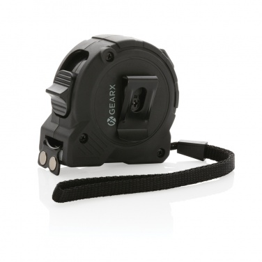 Logotrade promotional giveaway picture of: Gear X 5M measuring Tape with slow/fast retract function