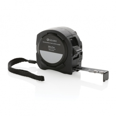 Logo trade promotional giveaways image of: Gear X measuring 5M tape with 30M laser