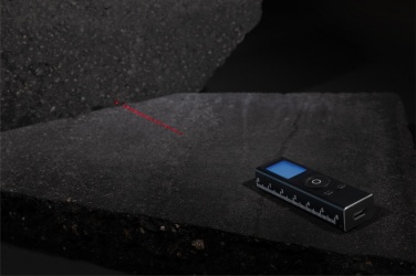 Logotrade promotional item image of: Gear X RCS recycled aluminum 30 metre laser measure