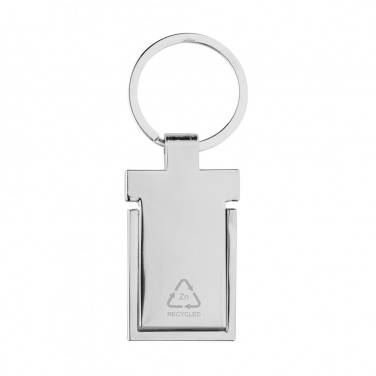 Logo trade advertising products image of: RSC recycled zinc alloy phone stand keychain