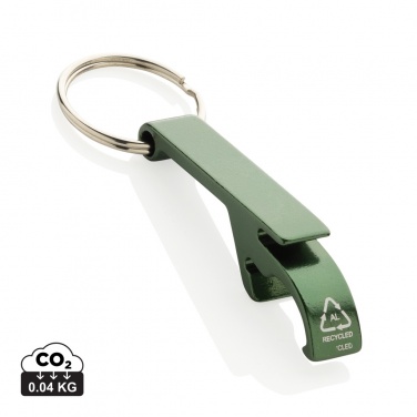 Logotrade promotional gift picture of: RCS recycled aluminum bottle and can opener