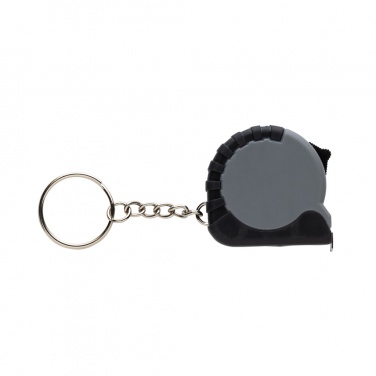 Logo trade promotional items picture of: MeasureMate RCS reycled ABS 1 meter tape keychain