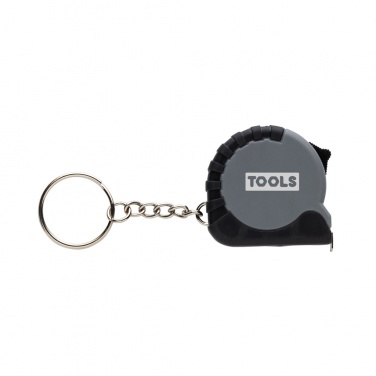 Logotrade promotional product picture of: MeasureMate RCS reycled ABS 1 meter tape keychain