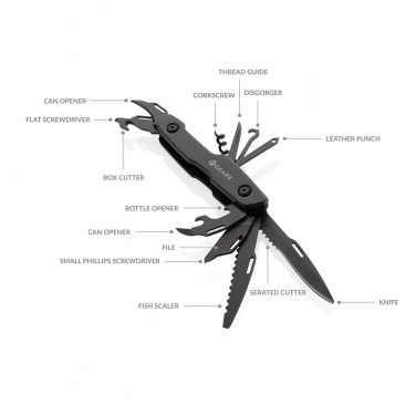 Logo trade advertising products image of: Gear X multifunctional knife