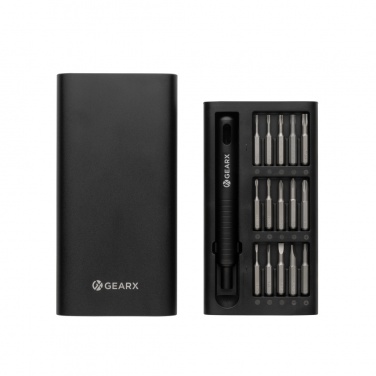 Logotrade promotional giveaway picture of: Gear X 31 in 1 precision screwdriver set