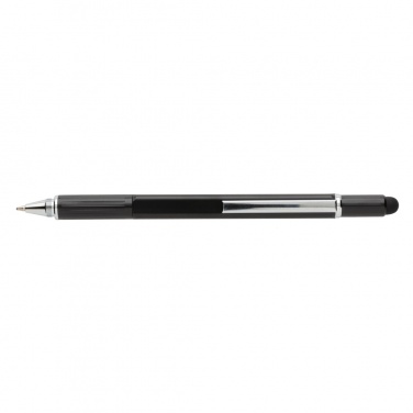Logo trade advertising products image of: 5-in-1 aluminium toolpen