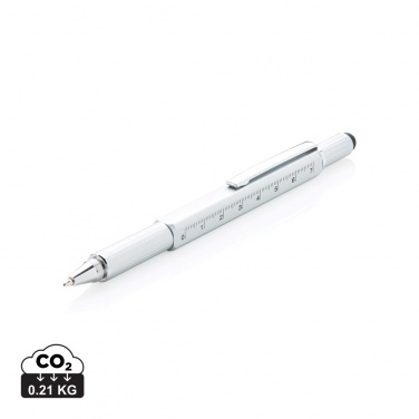 Logotrade promotional merchandise image of: 5-in-1 aluminium toolpen