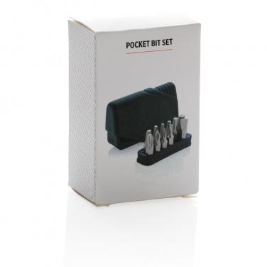 Logo trade promotional giveaways image of: Pocket bit set 13 pcs