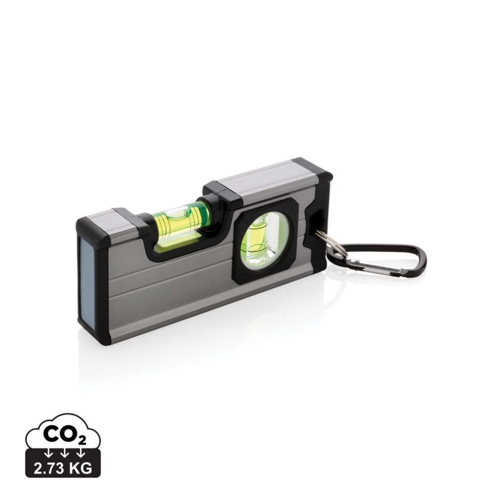 Logo trade promotional merchandise picture of: Magnetic level ruler medium