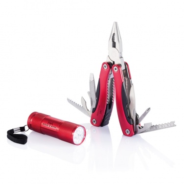 Logotrade promotional products photo of: Multitool and torch set
