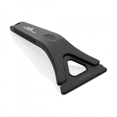 Logo trade corporate gifts picture of: Polard RCS certified recycled plastic 3-in-1 ice scraper