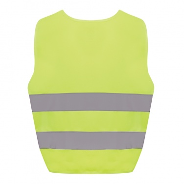 Logo trade corporate gift photo of: GRS recycled PET high-visibility safety vest 3-6 years