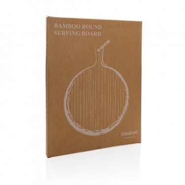 Logotrade promotional merchandise picture of: Ukiyo bamboo round serving board