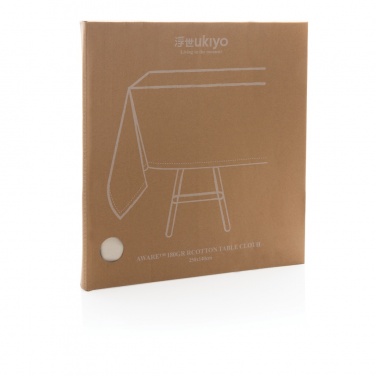 Logo trade corporate gifts picture of: Ukiyo Aware™ 180gr rcotton table cloth 250x140cm