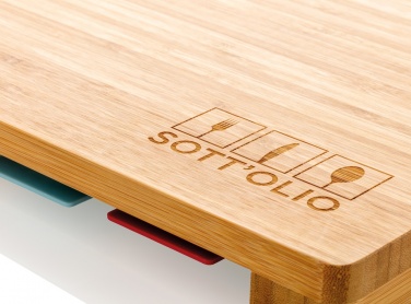 Logo trade promotional merchandise picture of: Cutting board with 4pcs hygienic boards
