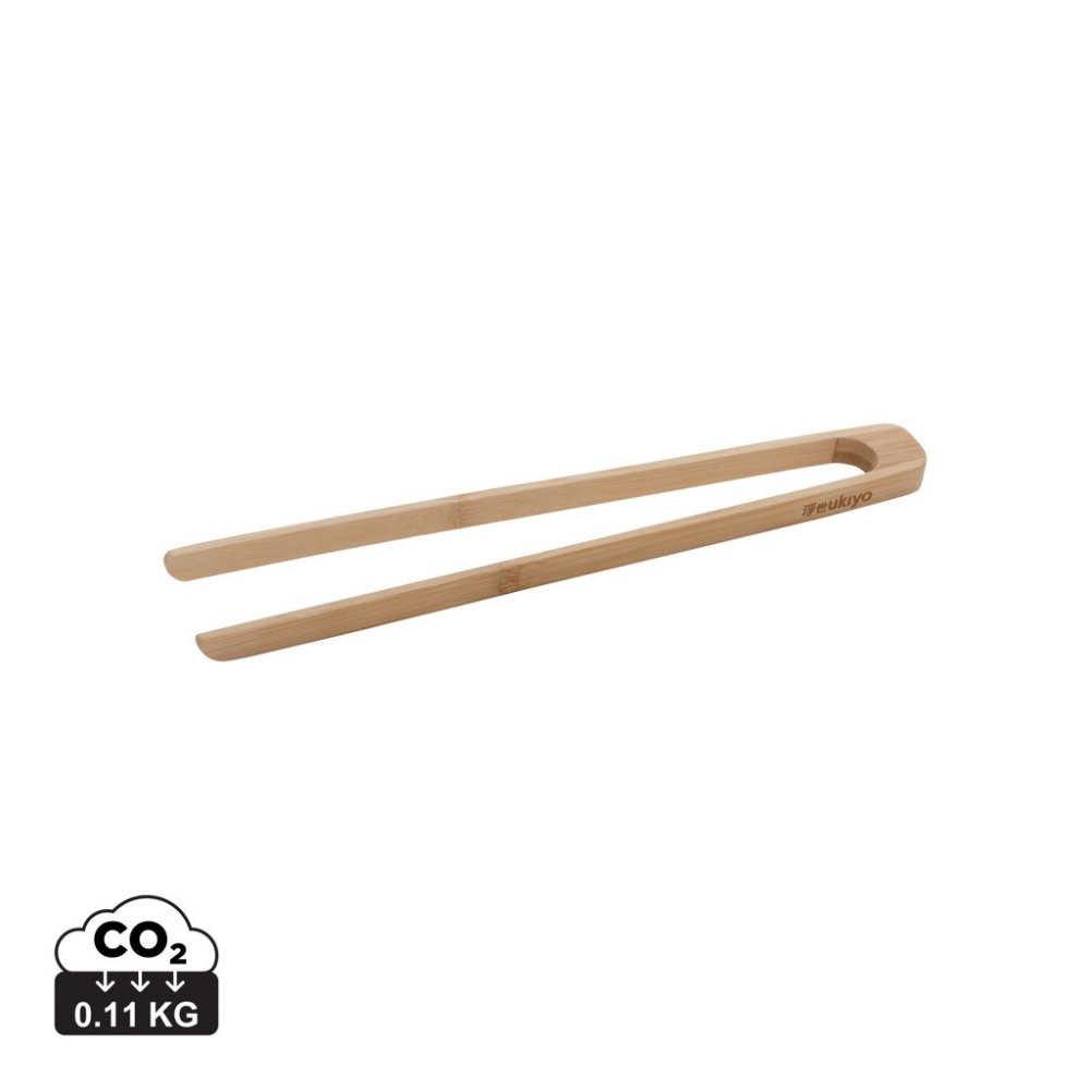 Logotrade corporate gift image of: Ukiyo bamboo serving tongs