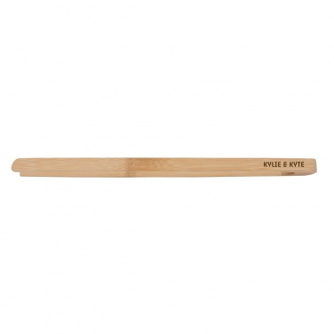 Logotrade promotional item picture of: Ukiyo bamboo serving tongs