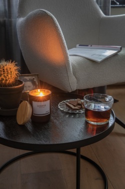Logo trade promotional merchandise picture of: Ukiyo deluxe scented candle with bamboo lid
