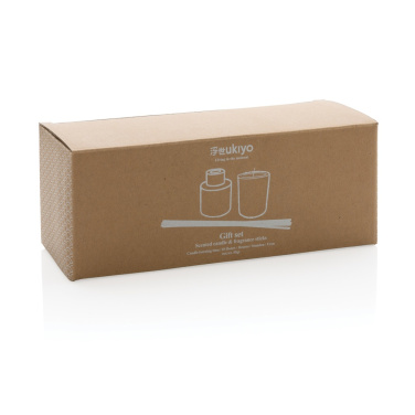 Logotrade promotional product picture of: Ukiyo candle and fragrance sticks gift set