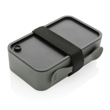 Logotrade corporate gifts photo of: GRS recycled PP lunch box with spork