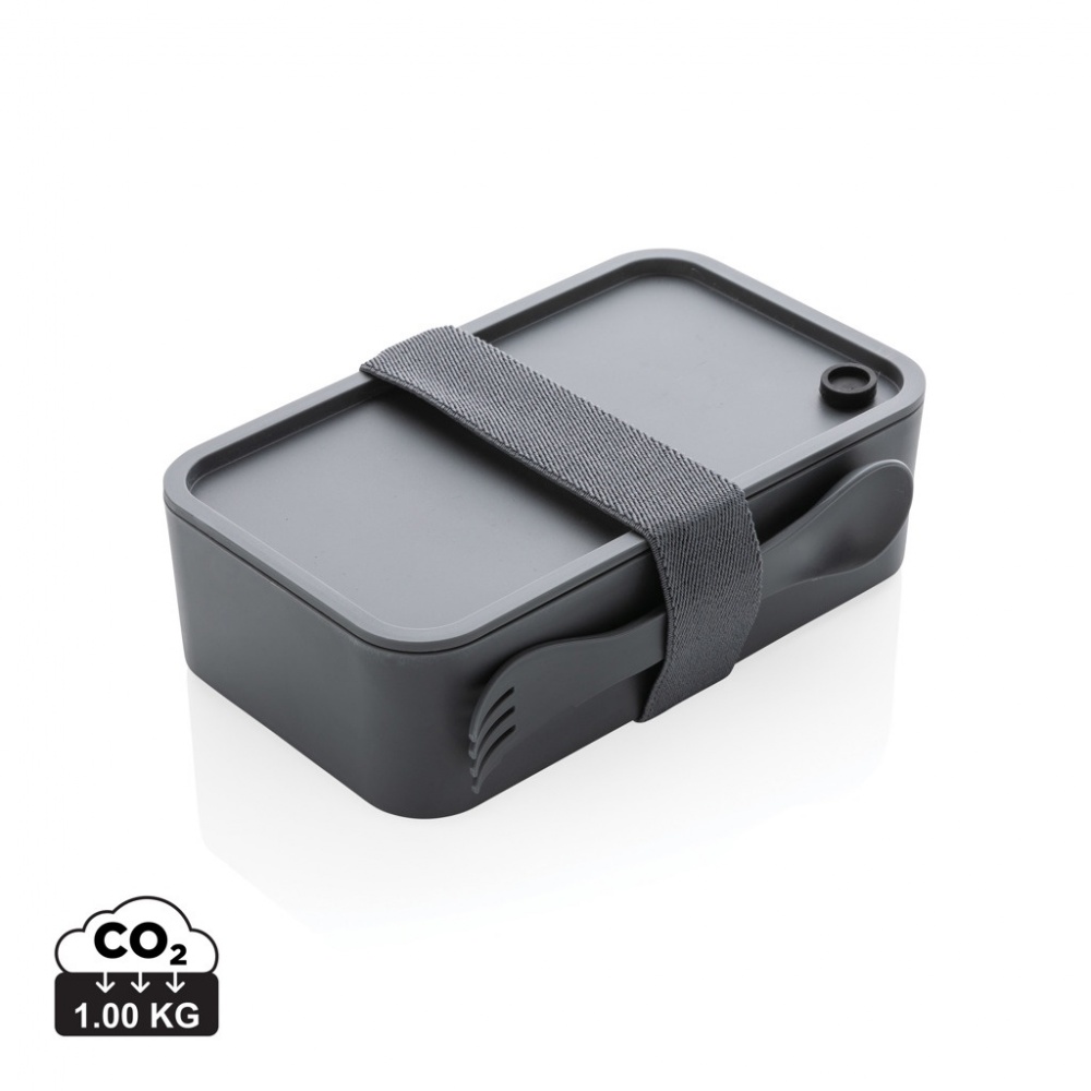 Logo trade promotional product photo of: PP lunchbox with spork
