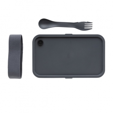 Logo trade promotional gifts picture of: PP lunchbox with spork