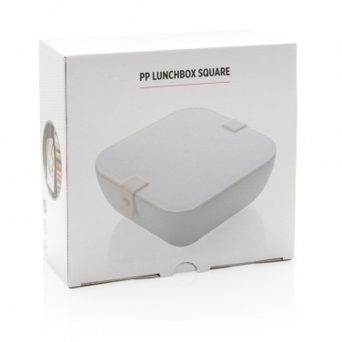 Logotrade promotional giveaway picture of: PP lunchbox square
