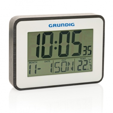 Logo trade promotional products picture of: Grundig weatherstation alarm and calendar