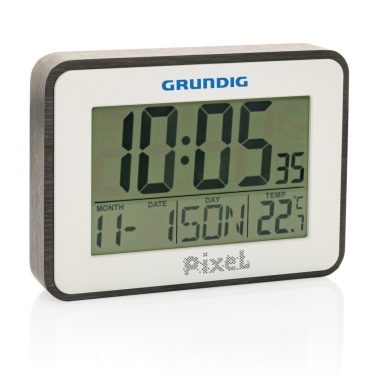 Logo trade promotional merchandise photo of: Grundig weatherstation alarm and calendar