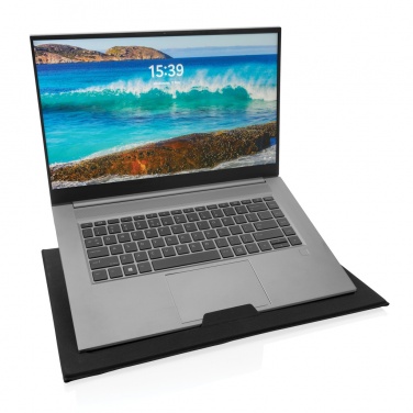 Logotrade promotional product image of: Impact AWARE RPET Foldable desk organizer with laptop stand