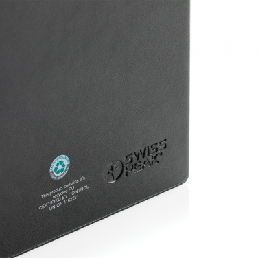 Logo trade promotional merchandise photo of: Swiss Peak RCS recycled PU Desk organiser