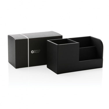 Logotrade business gifts photo of: Swiss Peak RCS recycled PU Desk organiser