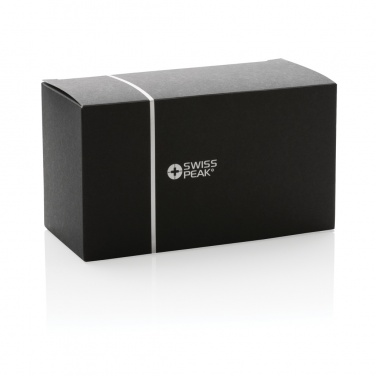 Logo trade promotional products image of: Swiss Peak RCS recycled PU Desk organiser