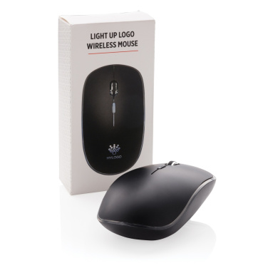 Logotrade promotional giveaways photo of: Light up logo wireless mouse