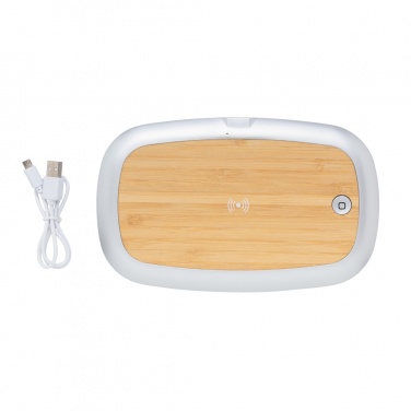 Logo trade promotional giveaways picture of: Rena UV-C steriliser box with 5W wireless charger
