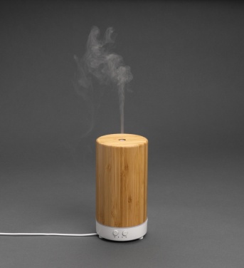 Logo trade corporate gift photo of: RCS recycled plastic and bamboo aroma diffuser
