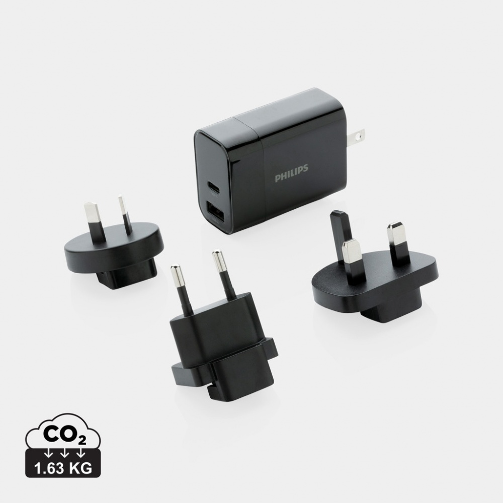 Logotrade promotional giveaway picture of: Philips ultra fast PD travel charger