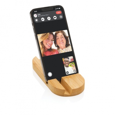 Logotrade promotional item image of: Bamboo tablet and phone holder