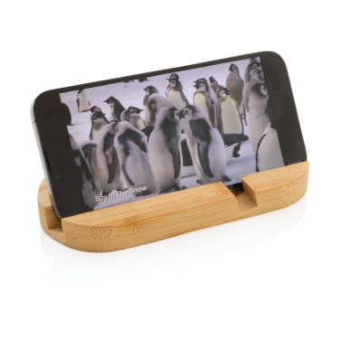 Logotrade promotional items photo of: Bamboo tablet and phone holder