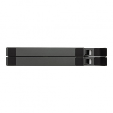 Logo trade promotional merchandise image of: Terra RCS recycled aluminium universal laptop/tablet stand