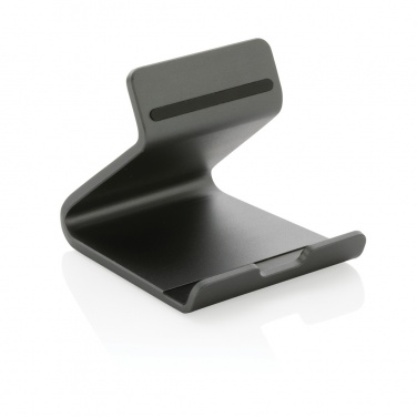 Logo trade promotional products image of: Terra RCS recycled aluminium tablet & phone stand