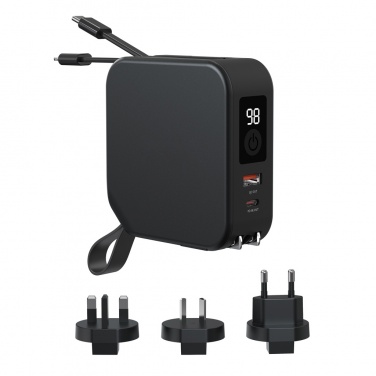 Logotrade promotional merchandise photo of: Urban Vitamin Saratoga 5 in 1 universal charger