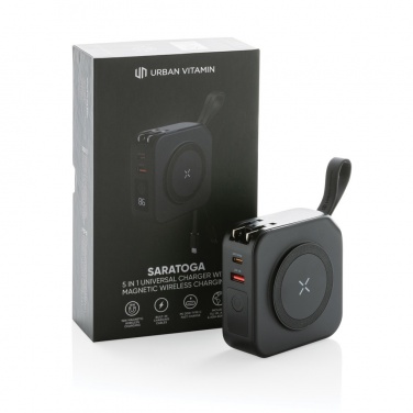 Logotrade promotional items photo of: Urban Vitamin Saratoga 5 in 1 universal charger