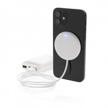 Logo trade promotional merchandise image of: 5W magnetic wireless charger
