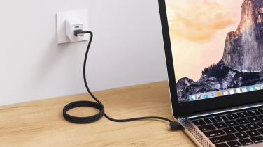 Logo trade promotional gift photo of: Urban Vitamin Stockton 65W RCS RTPE/RPET magnetic cable