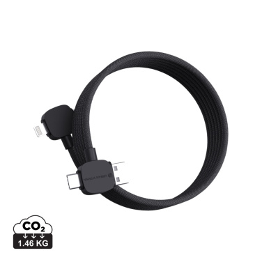 Logo trade business gift photo of: Urban Vitamin Stockton 65W RCS RTPE/RPET magnetic cable