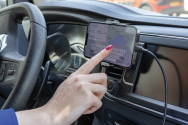 Logotrade promotional item picture of: Acar RCS recycled plastic 360 degree car phone holder