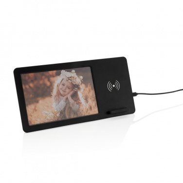 Logo trade promotional product photo of: 5W Wireless charger and photo frame